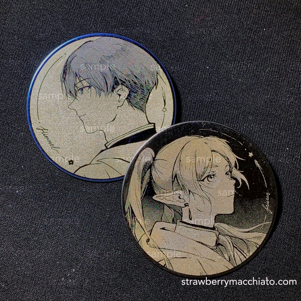 Frieren Mirror Badges