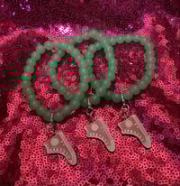 Chucks and Pearls Bracelets 