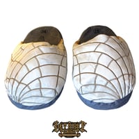 Image 2 of Vanilla Concha PAN-Tunflas House Slippers | Pan Dulce House Slippers