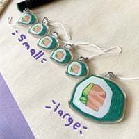 Image 1 of California Roll Phone Charm