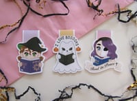 Image 1 of HALLOWEEN VIBE MAGNETIC BOOKMARKS