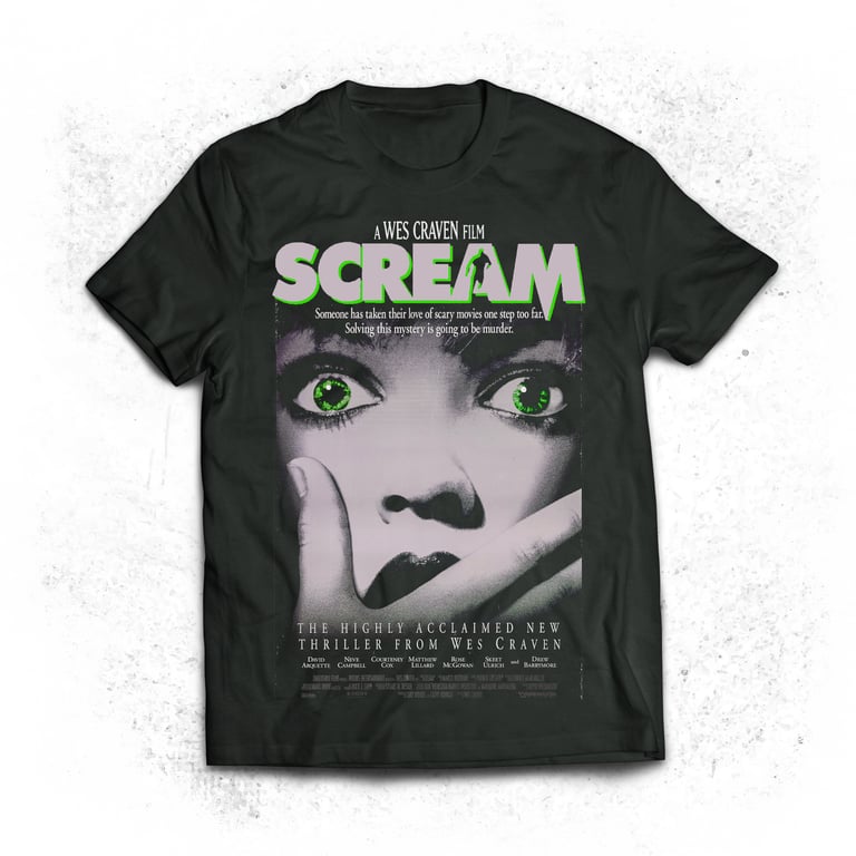 Image of EXTRAS - Scream Stab Black Shirt