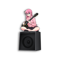 Bocchi Guitar Sticker