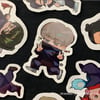 JJK Small Stickers