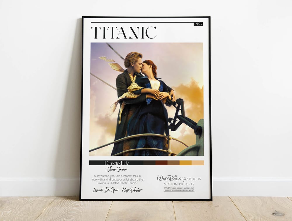 Titanic - Leonardo DiCaprio Movie Poster