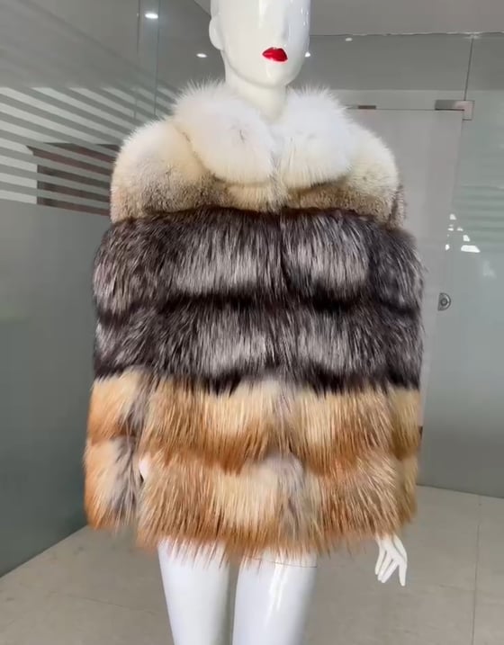 Image of Cynthia Fox Fur Cape