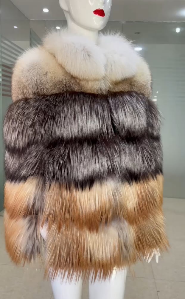 Image of Cynthia Fox Fur Cape