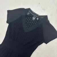 Image 2 of pointelle esprit dress