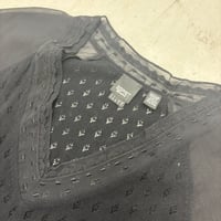 Image 4 of pointelle esprit dress