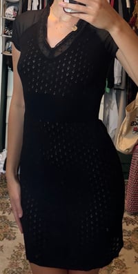 Image 8 of pointelle esprit dress