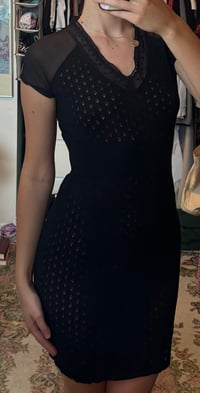 Image 6 of pointelle esprit dress