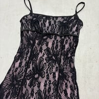 Image 2 of lace overlay dress