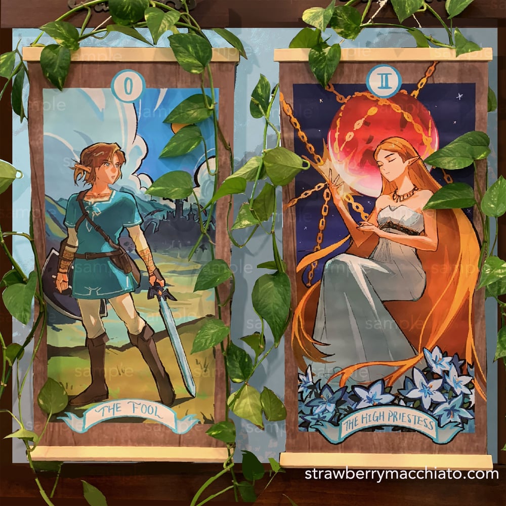 Zelda Tarot Tapestry