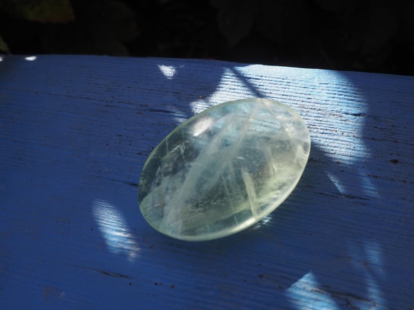 Image of Green Fluorite Palm Stone