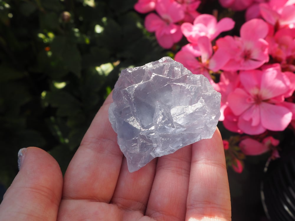 Image of Raw Ice Blue Fluorite