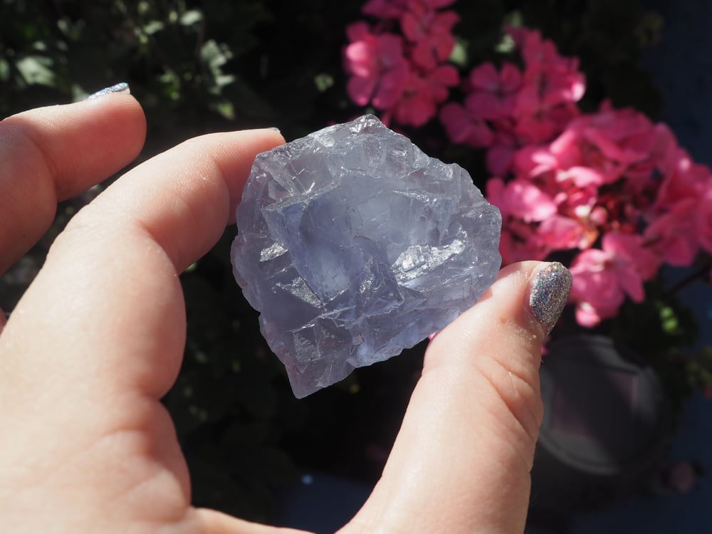 Image of Raw Ice Blue Fluorite