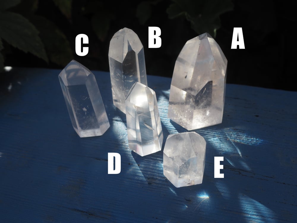 Image of Clear Quartz Mini Towers from Brazil