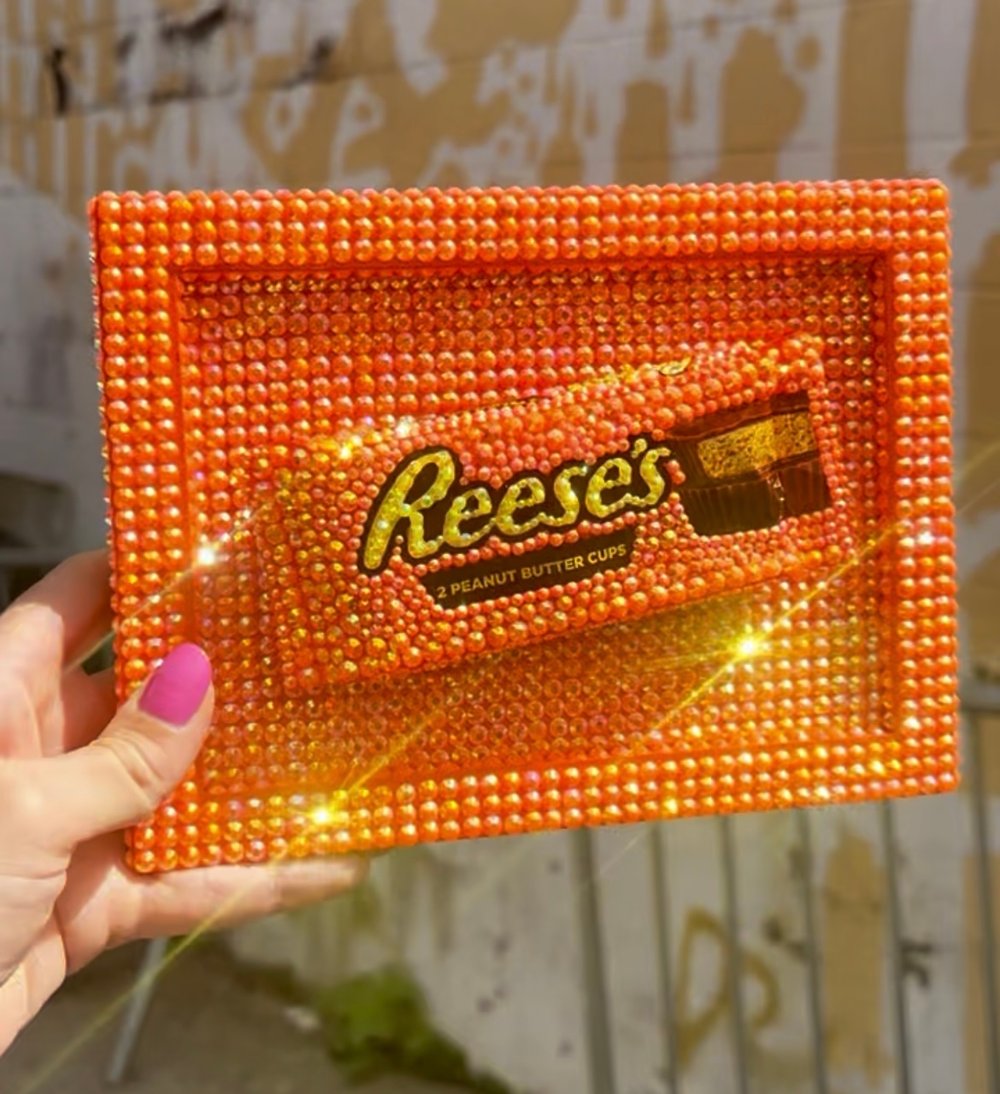 Image of Reese's Bedazzled Candy Frame