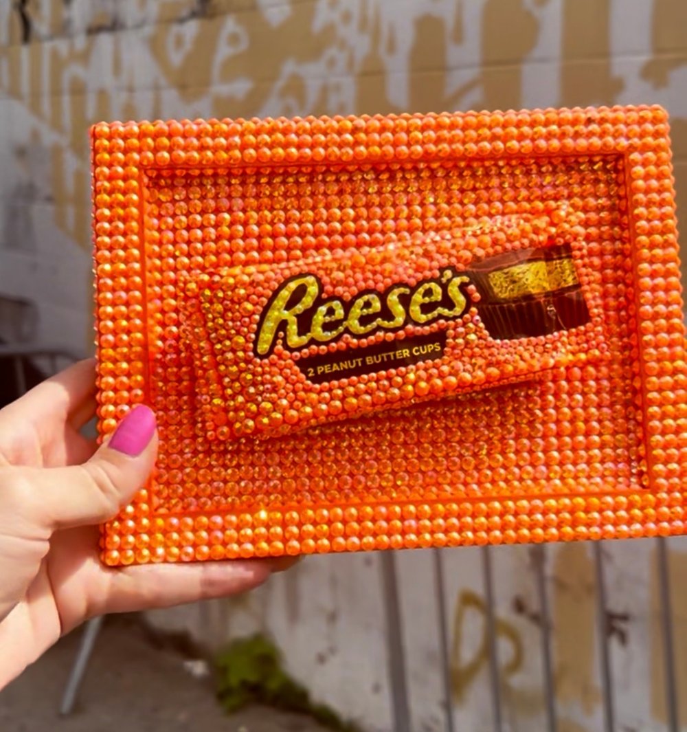 Image of Reese's Bedazzled Candy Frame