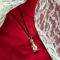 Image 1 of CYCLAMEN FLOWER NECKLACE