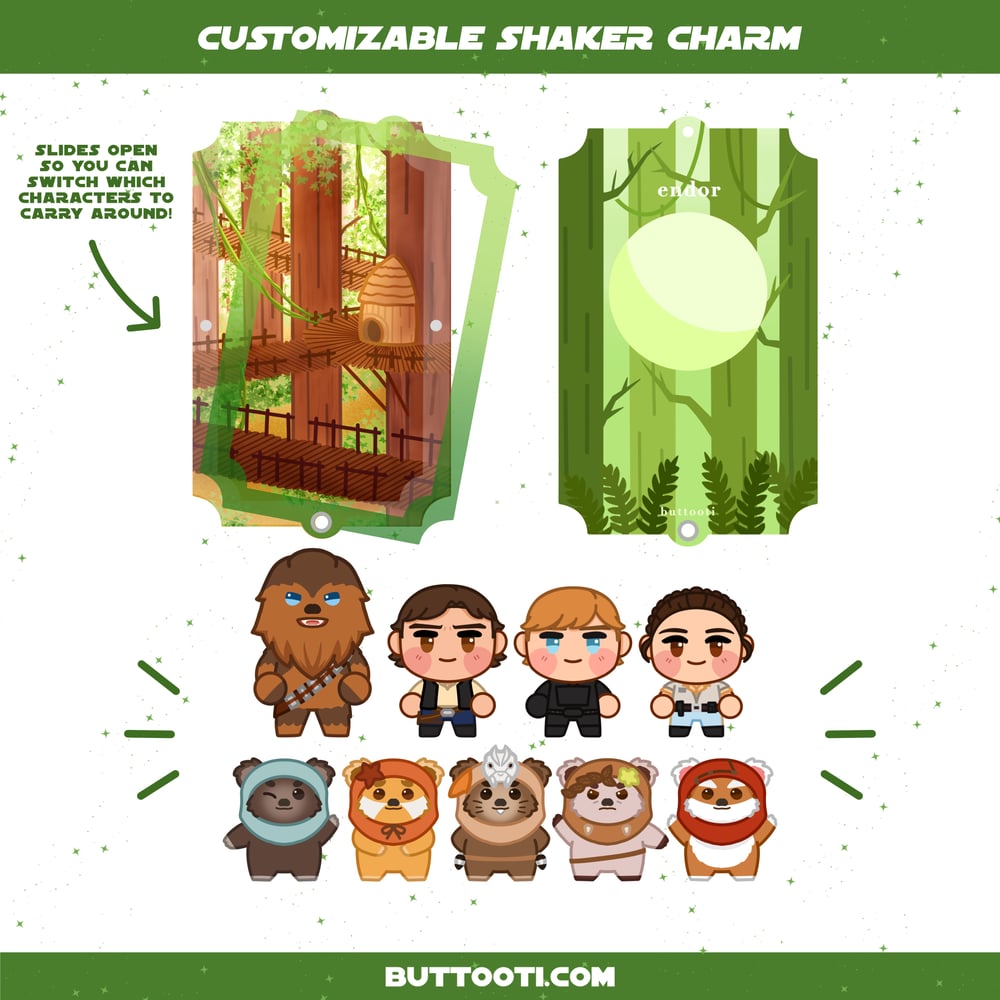 ☆ Endor Shaker Charm ☆