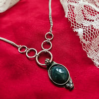 Image 2 of Bloodstone Crystal Necklace