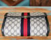 Image of Vtg Gucci Blue Monogram Clutch Bag