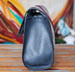 Image of Vtg Gucci Blue Monogram Clutch Bag