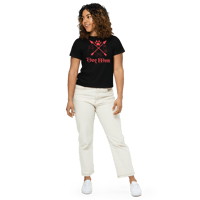 Image 2 of Dog Mom Women's High-Waisted Tee