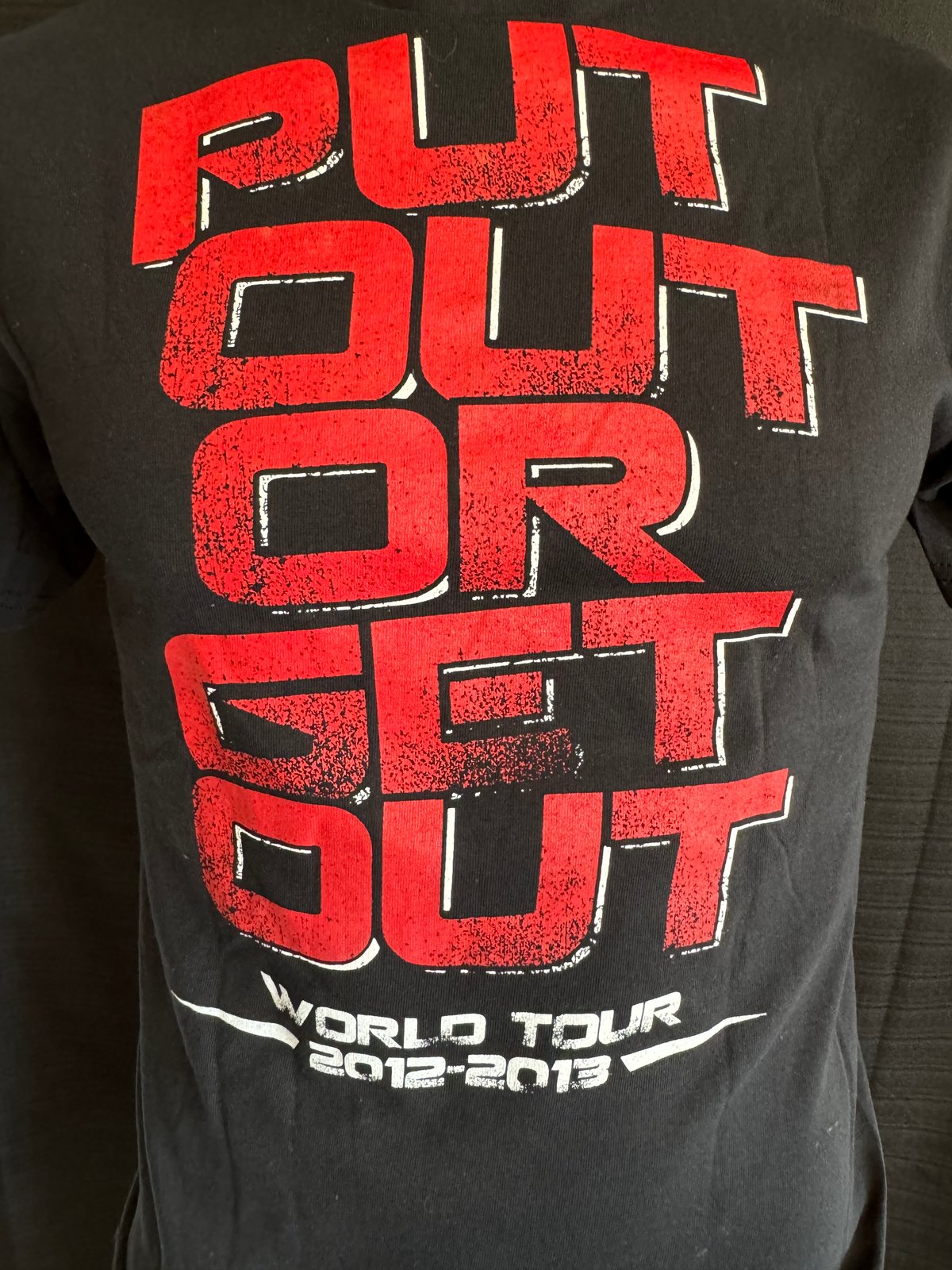 REDRUM LAST TOUR 2008-2009 Tシャツ 【激レア】 TUFF 'Put Out Or Get Out' Men's Tour T-shirt in Small | RLS