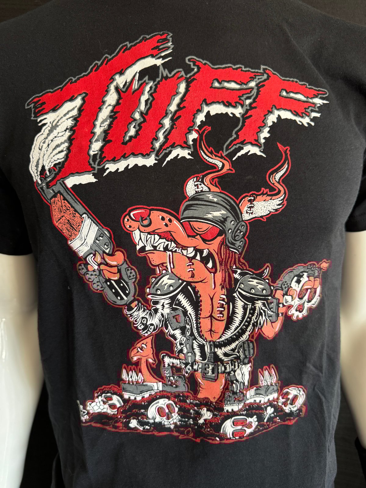 TUFF 'Put Out Or Get Out' Men's Tour T-shirt in Small | RLS