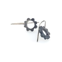 Image 1 of Boucles d’oreilles cercle fini oxydé