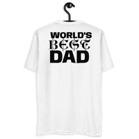 Image 3 of Classic World's Best Dad Fitted T-shirt