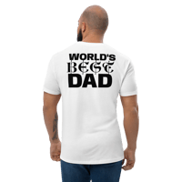 Image 5 of Classic World's Best Dad Fitted T-shirt