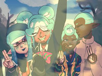 (OC) Team Selfie mini print