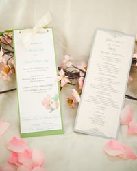 Image 2 of Menu Cards Double Layered