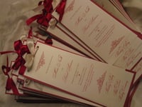 Image 3 of Layered Wedding Program