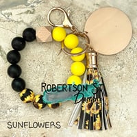 Image 1 of Bangle Key Ring Bracelet