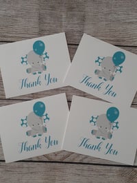 Image 2 of Baby Boy Thank You Card