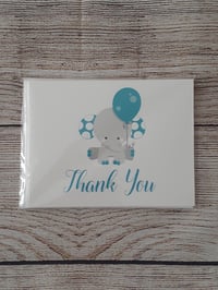 Image 1 of Baby Boy Thank You Card