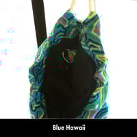 Image 2 of Small Rope Tote - Blue Hawaii