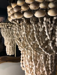 Image 4 of 1970’s Boho Shell Hanging Chandelier