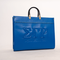 Image 1 of RHOyal Blue Large Tote 