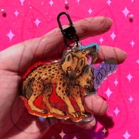 Image 1 of ✦ Cerberus Hyena Keychain ✦