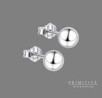 Silver Pearl Earrings