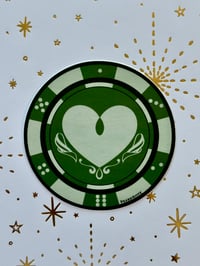 Image 1 of Luci Icon Poker Chip Sticker