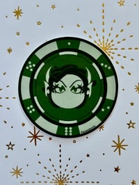 Image 1 of Luci Poker Face Sticker