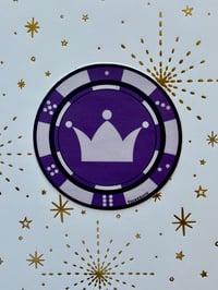 Image 1 of King Dice Icon Poker Sticker