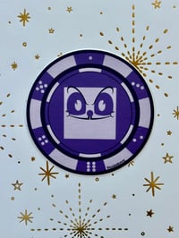 Image 1 of King Dice Poker Face Sticker