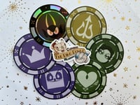 Image 4 of RARE: Holographic Devil Poker Face Chip